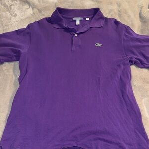 Lacoste Men's Polo in Rich Purple